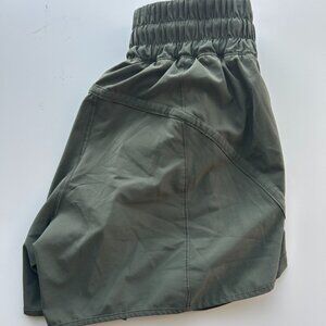 Lululemon Track That Short - Olive Green